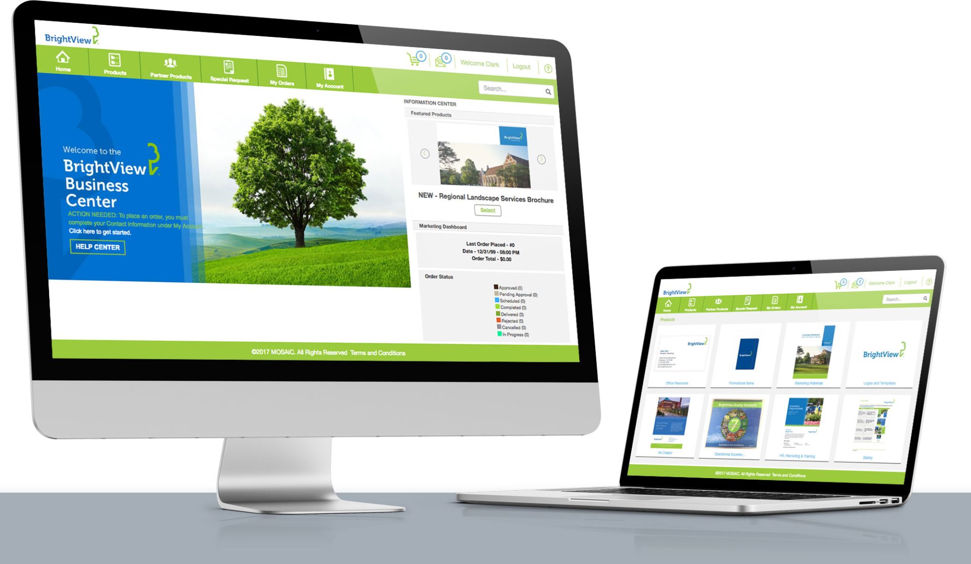 BrightView MOSAIC Project Portfolio Productivity and Brand Integrity